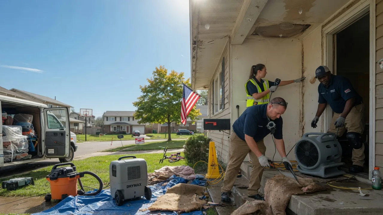 Water Damage Restoration in Fremont, MI near me